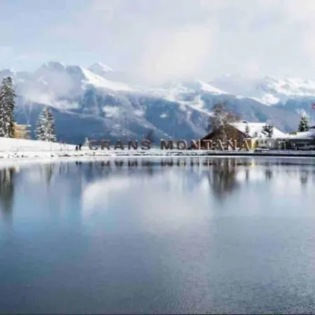 A 2 Min. A Pied Du Centre De Crans Et Des Remontee Apartment Lens Exterior photo