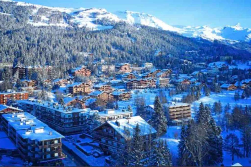 Apartment A 2 Min. A Pied Du Centre De Crans Et Des Remontee *