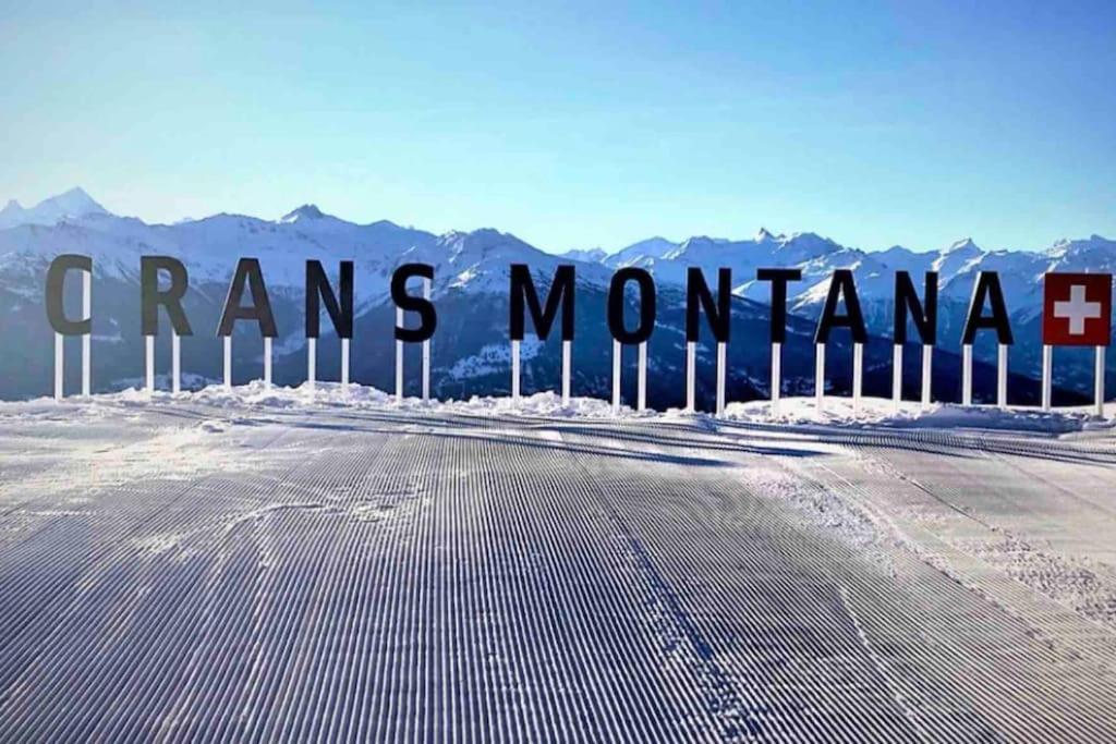 A 2 Min. A Pied Du Centre De Crans Et Des Remontee Apartment *